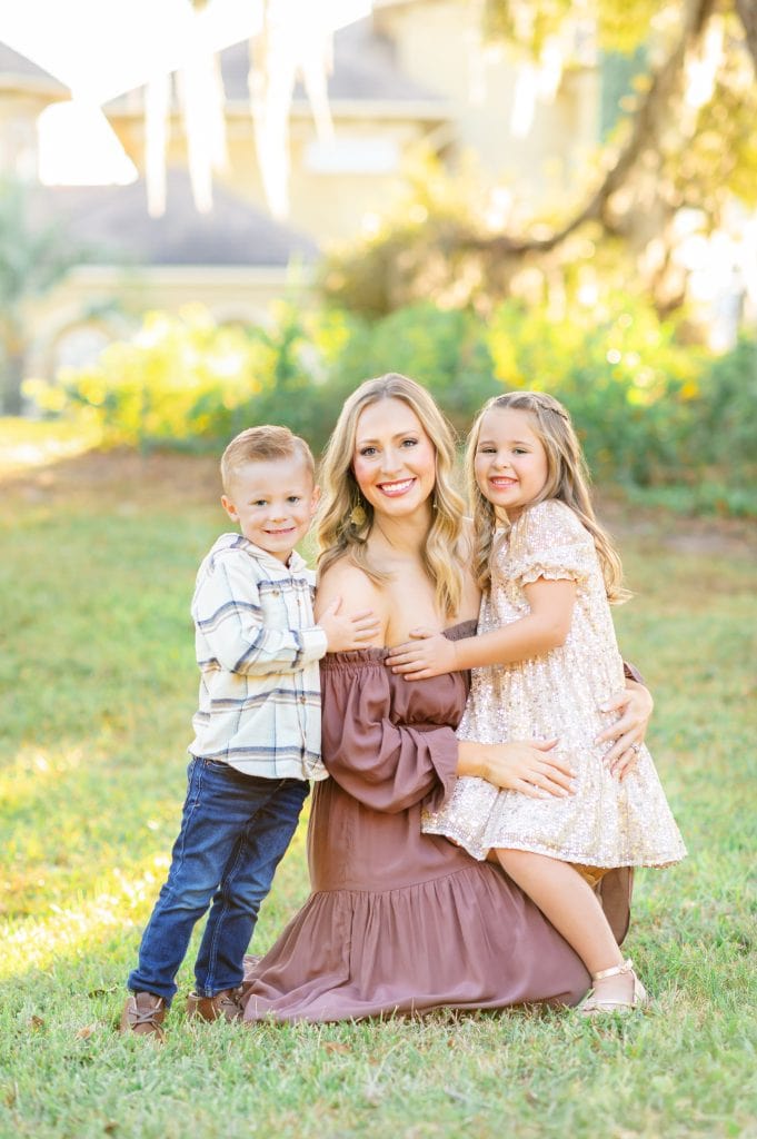 Mom & kids